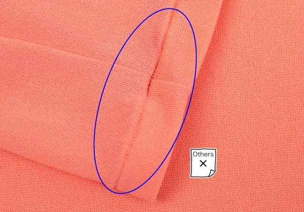 ヨウジヤマモト ファムYohji Yamamoto FEMME ストレッチナイロンカットソー サーモンピンク3 K-92359_009