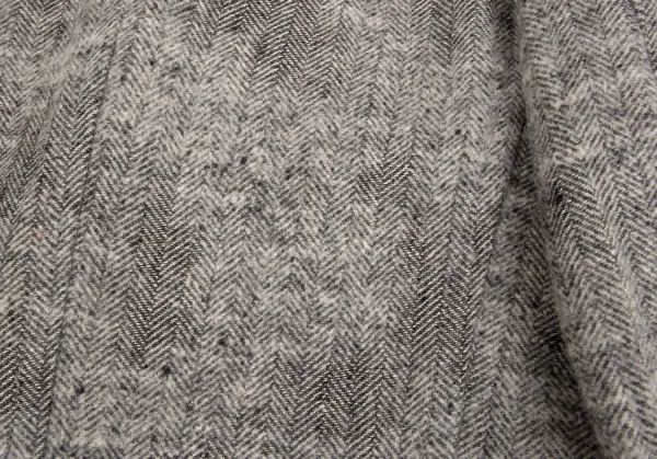 ヨウジヤマモト プールオムYohji Yamamoto POUR HOMME スクラッチヘリンボーンジャケット 白グレー3 K-92361_016