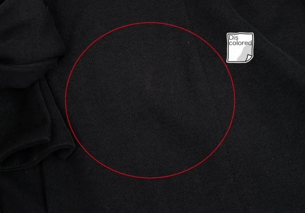 ヨウジヤマモト ファムYohji Yamamoto FEMMEコットンネックデザインボタンレスカーディガン 黒M K-92435_009