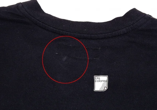 ヨウジヤマモト プールオムYohji Yamamoto POUR HOMME サイドタグVネックTシャツ 紺3 K-92510_013