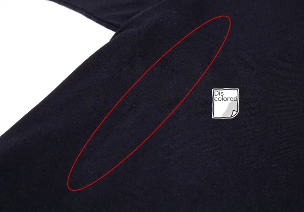 ヨウジヤマモト プールオムYohji Yamamoto POUR HOMME サイドタグVネックTシャツ 紺3 K-92510_008