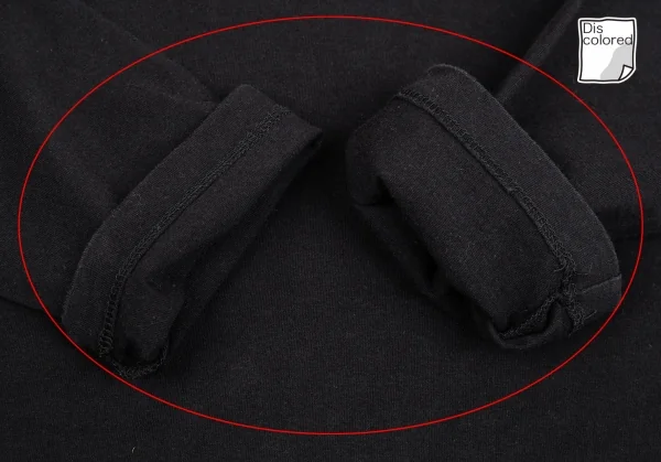 ジャンポールゴルチエJean Paul GAULTIER バックドラゴン立体プリントハイネックカットソー 黒48 K-92552_010