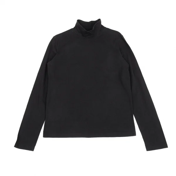 ジャンポールゴルチエJean Paul GAULTIER バックドラゴン立体プリントハイネックカットソー 黒48 K-92552_005