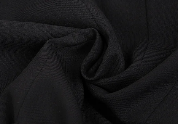 ジャンポールゴルチエ クラシックJean Paul GAULTIER CLASSIQUE ウール裾プリーツダブルジャケット 黒40 K-92559_018