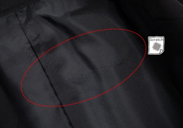 Jean-Paul GAULTIER CLASSIQUE Wool Gimmick Button Jacket K-92560_005