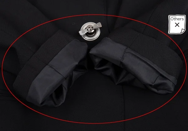 Jean-Paul GAULTIER CLASSIQUE Wool Gimmick Button Jacket K-92560_009