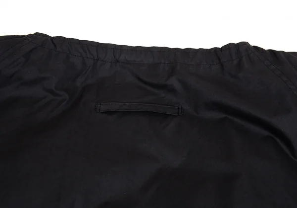 ジャンポールゴルチエ ファムJean Paul GAULTIER FEMME コットンナイロンギャザージャケット 黒40 K-92584_013