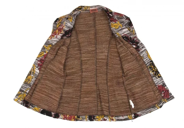 ミッソーニMISSONI フラワージャガードニットジャケット マルチ44 K-92673_011