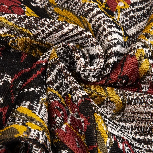 ミッソーニMISSONI フラワージャガードニットジャケット マルチ44 K-92673_014