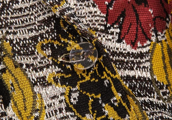 ミッソーニMISSONI フラワージャガードニットジャケット マルチ44 K-92673_005