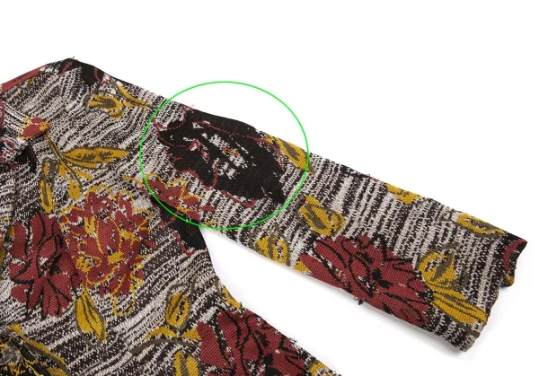 ミッソーニMISSONI フラワージャガードニットジャケット マルチ44 K-92673_006