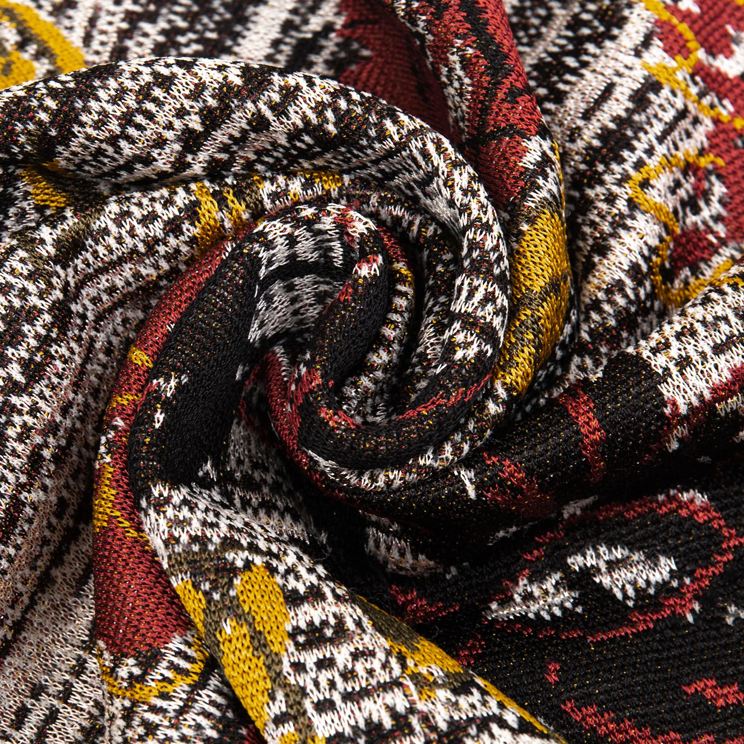 ミッソーニMISSONI フラワージャガードニットスカート マルチ