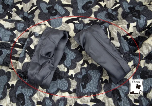 ドリスヴァンノッテンDRIES VAN NOTEN フラワープリントジャガードチャイナジャケット オフ青緑S K-92687_008