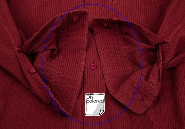 イッセイミヤケ メンISSEY MIYAKE MEN 染めデザインピケストライプ