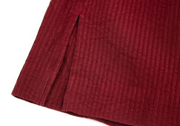 イッセイミヤケ メンISSEY MIYAKE MEN 染めデザインピケストライプ