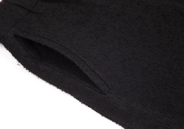 イッセイミヤケ メンISSEY MIYAKE MEN リバーシブル起毛パンツ 黒赤3 K-92764_006