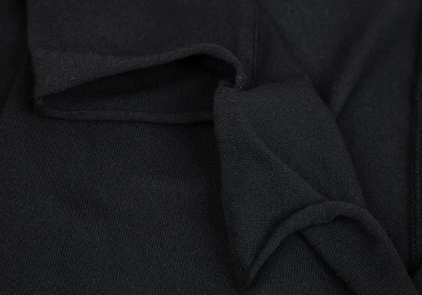 ミチコバイワイズMICHIKO by Y’s レーヨンポリ脇開きニットカーディガン 黒2 K-92806_004