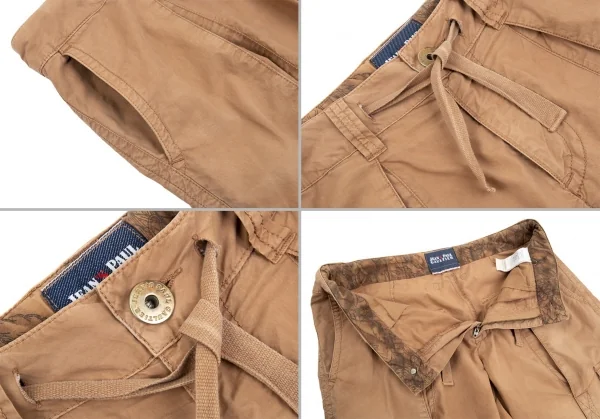 ジーンズポールゴルチエJean's Paul GAULTIER コットンカーゴパンツ モカ46 K-92852_003