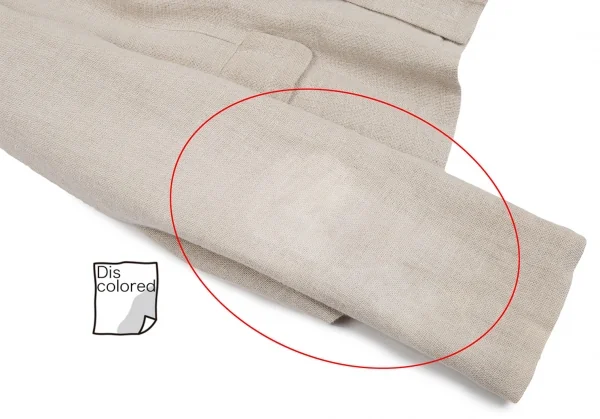 コムコム コムデギャルソンCOMME des GARCONS粗織りリネンラウンドカラージャケット ベージュM K-92876_008