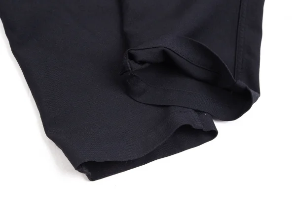 コムデギャルソンCDG バックポケットロゴプリントポリエステルヒップハングパンツ 紺M K-92904_012