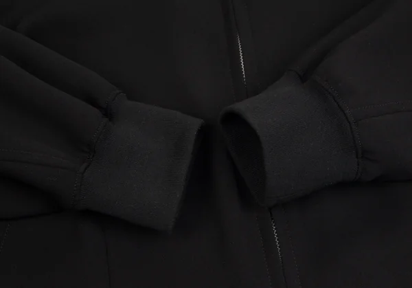 ワークショップWORKSHOP ポリエステルギャバジップアップブルゾン 黒M位 K-92938_007