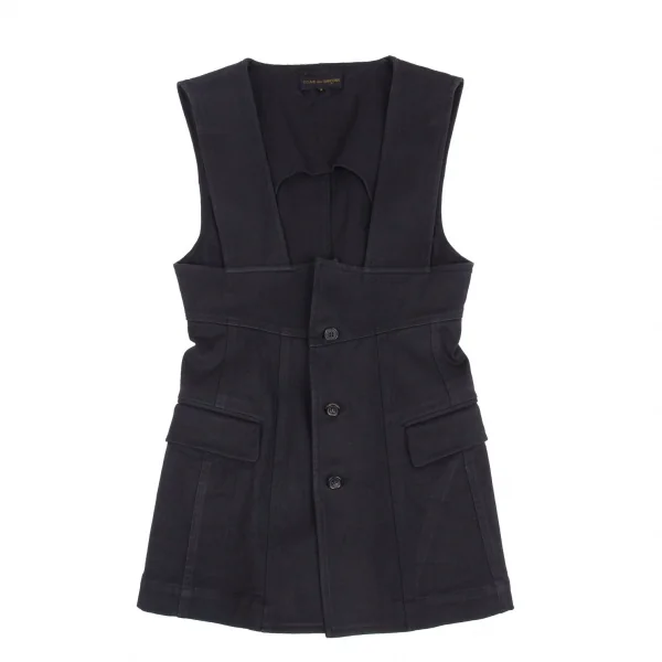 COMME des GARCONS Cotton Twill Stretch Vest K-92961_002