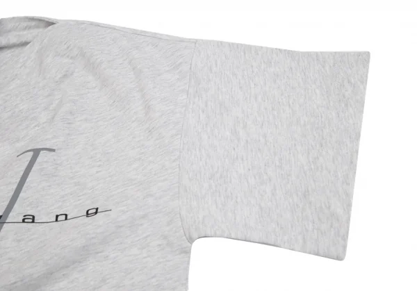 アレキサンダーワンALEXANDER WANG ロゴプリントノットデザインTシャツ ライトグレーXS K-93008_008