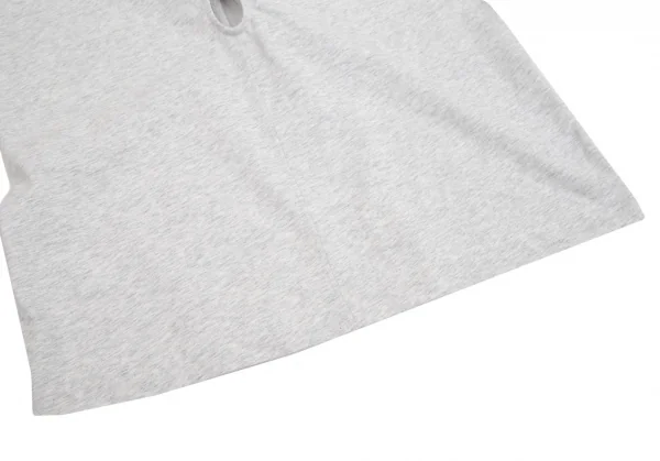 アレキサンダーワンALEXANDER WANG ロゴプリントノットデザインTシャツ ライトグレーXS K-93008_009