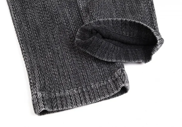 アレキサンダーワンALEXANDER WANG ウォッシュドヘリンボーンパンツ チャコールS K-93017_007