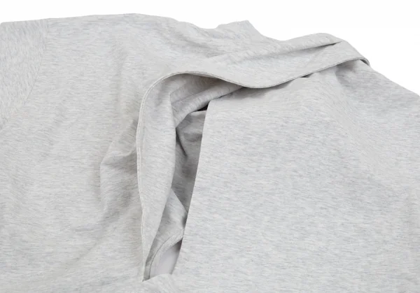 アレキサンダーワンALEXANDER WANG ロゴプリントノットデザインTシャツ ライトグレーXS K-93137_015