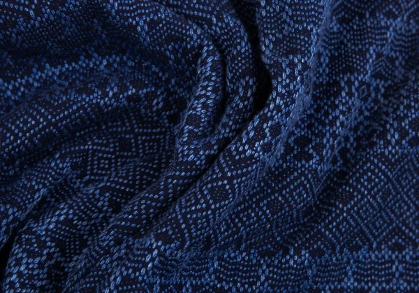 イッセイミヤケ ハートISSEY MIYAKE HaaT 染めドビー織りリバーシブルチェスターコート インディゴ2 K-93277_016