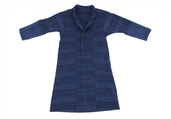 イッセイミヤケ ハートISSEY MIYAKE HaaT 染めドビー織りセットアップスーツ インディゴ2 K-93279_010