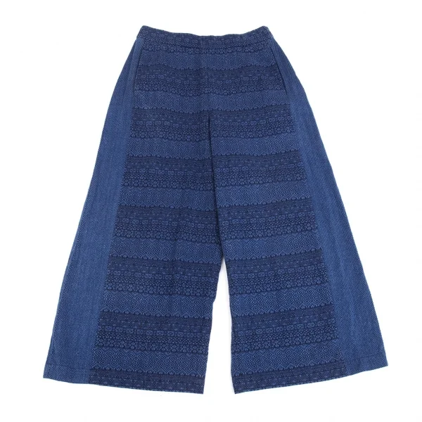 イッセイミヤケ ハートISSEY MIYAKE HaaT 染めドビー織りセットアップスーツ インディゴ2 K-93279_015