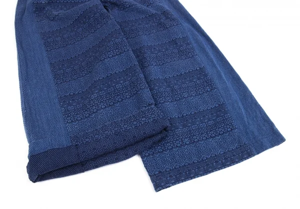 イッセイミヤケ ハートISSEY MIYAKE HaaT 染めドビー織りセットアップスーツ インディゴ2 K-93279_017