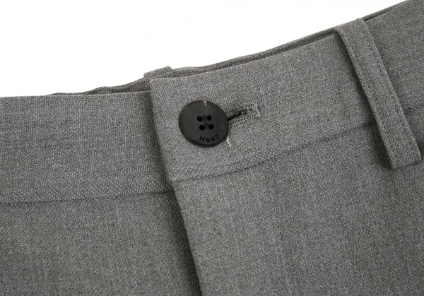 イッセイミヤケ ハートISSEY MIYAKE HaaT ストレッチポリワイドパンツ グレー2 K-93281_003