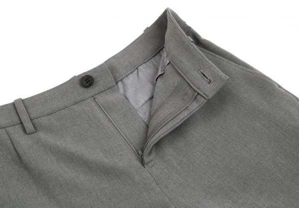 イッセイミヤケ ハートISSEY MIYAKE HaaT ストレッチポリワイドパンツ グレー2 K-93281_004