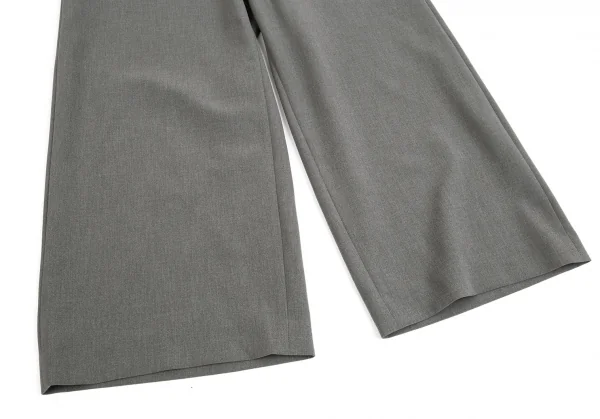 イッセイミヤケ ハートISSEY MIYAKE HaaT ストレッチポリワイドパンツ グレー2 K-93281_006