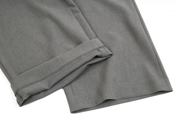 イッセイミヤケ ハートISSEY MIYAKE HaaT ストレッチポリワイドパンツ グレー2 K-93281_007