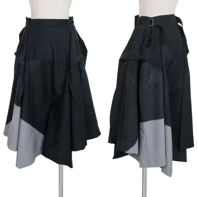 イッセイミヤケISSEY MIYAKE 132 5. ブリーチデザインキュロットパンツ