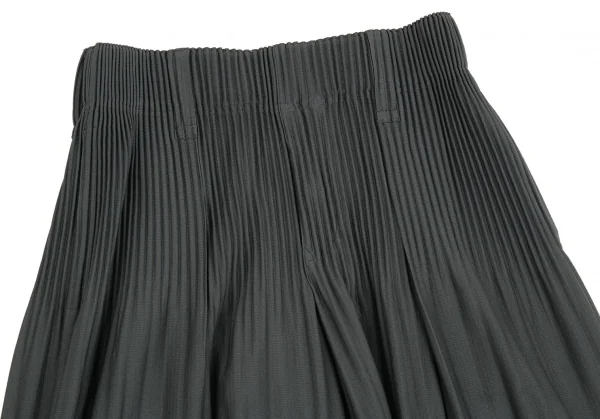 オムプリッセ イッセイ ミヤケHOMME PLISSE ISSEY MIYAKE 消しプリーツハカマパンツ 深緑1 K-93320_002