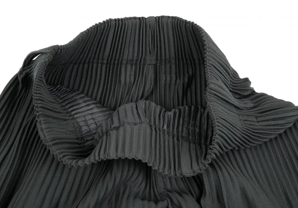 オムプリッセ イッセイ ミヤケHOMME PLISSE ISSEY MIYAKE 消しプリーツハカマパンツ 深緑1 K-93320_004