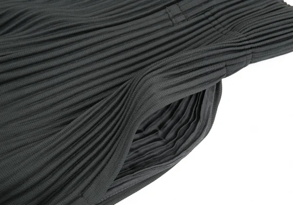 オムプリッセ イッセイ ミヤケHOMME PLISSE ISSEY MIYAKE 消しプリーツハカマパンツ 深緑1 K-93320_005