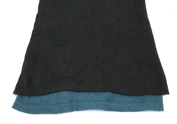 ISSEY MIYAKE Bi-colored Reversible Knit Dress K-93348_010