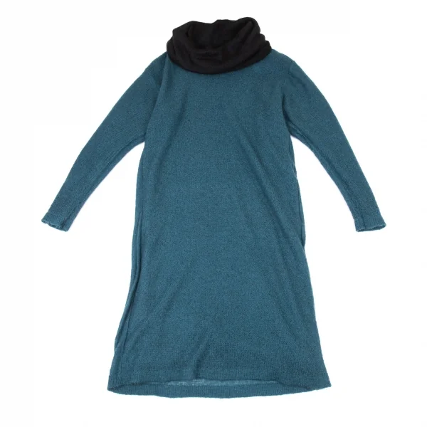 ISSEY MIYAKE Bi-colored Reversible Knit Dress K-93348_013