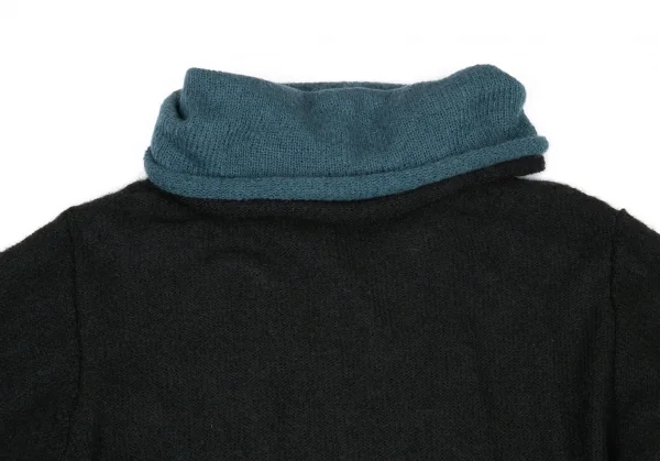 ISSEY MIYAKE Bi-colored Reversible Knit Dress K-93348_004