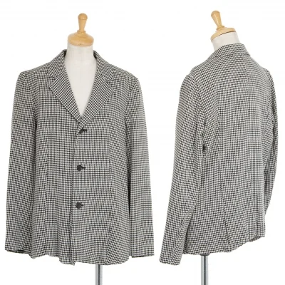 トリココムデギャルソンtricot COMME des GARCONS ハウンドトゥース3Bジャケット