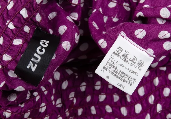 zucca Polka Dot Flare Skirt K-93414_016