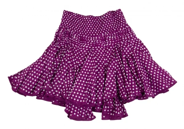 zucca Polka Dot Flare Skirt K-93414_002