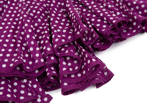 zucca Polka Dot Flare Skirt K-93414_007