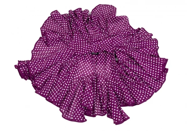 zucca Polka Dot Flare Skirt K-93414_008